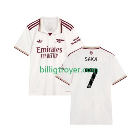 Billige Fotballdrakter Arsenal Bukayo Saka 7 Tredjedraktsett 2025/26 Kortermet